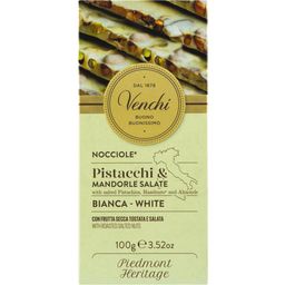 Venchi White Chocolate with Salted Nuts