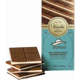 Tavoletta di Cioccolato al Latte al Tiramisù - 110 g