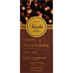 Tablette de Chocolat au Lait aux Noisettes Entières