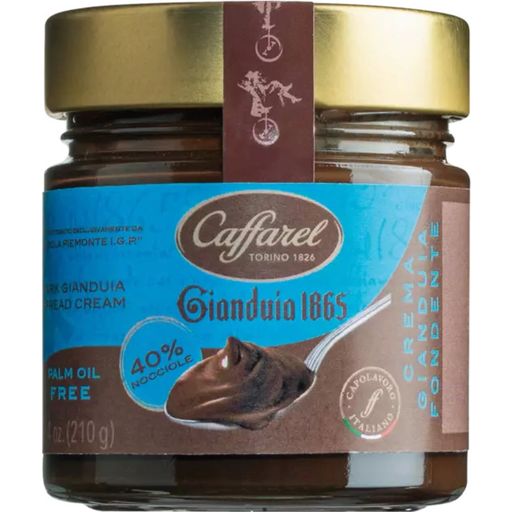 Caffarel Hazelnut Cream with Dark Chocolate - 210 g