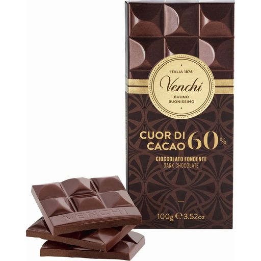 Cuor di Cacao - Chocolate Negro Extrafino 60 % - 100 g