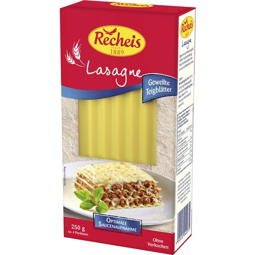 Recheis Premium Italien Pasta - Lasagne gelb - 250 g