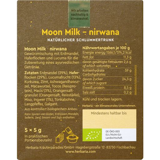Herbaria Bio Moon Milk nirwana - 25 g