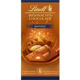 Lindt Vánoční čokoládová tabulka s mandlemi