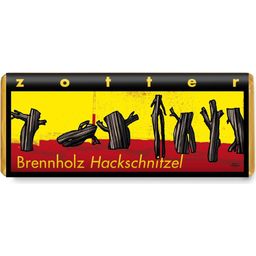 Zotter Schokoladen Bio Brennholz Hackschnitzel