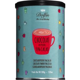 Dolfin Hot Chocolate Powder, 55% cocoa