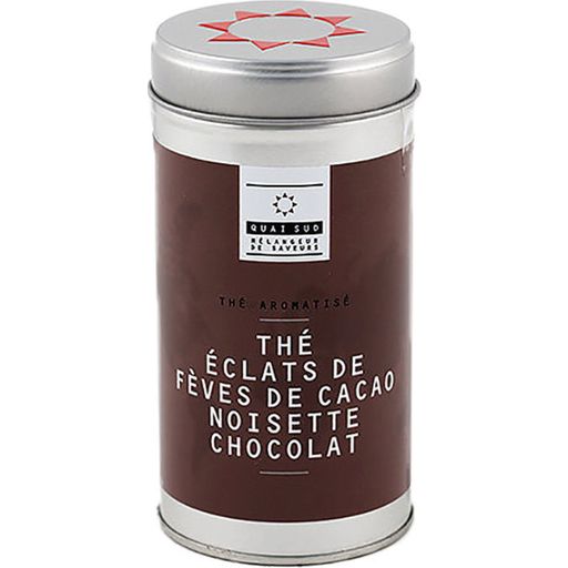 Thé Noir aux Eclats de Fèves de Cacao-Noisette-Chocolat