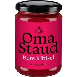 Oma Staud Red Currant Jam, Finely Strained