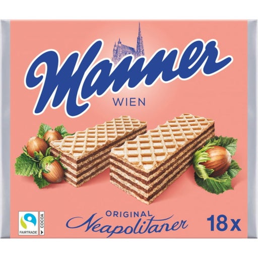 Manner Large Wafer Bars - 18x75g