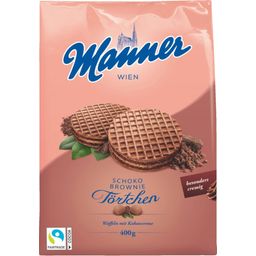 Manner Wafelkowe torciki - czekoladowe brownie
