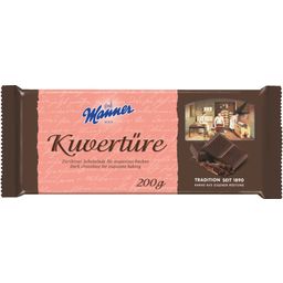 Manner Kuvertura - temna čokolada - 200 g