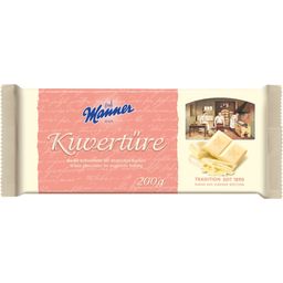 Manner Kuvertüre Weiße Schokolade - 200 g