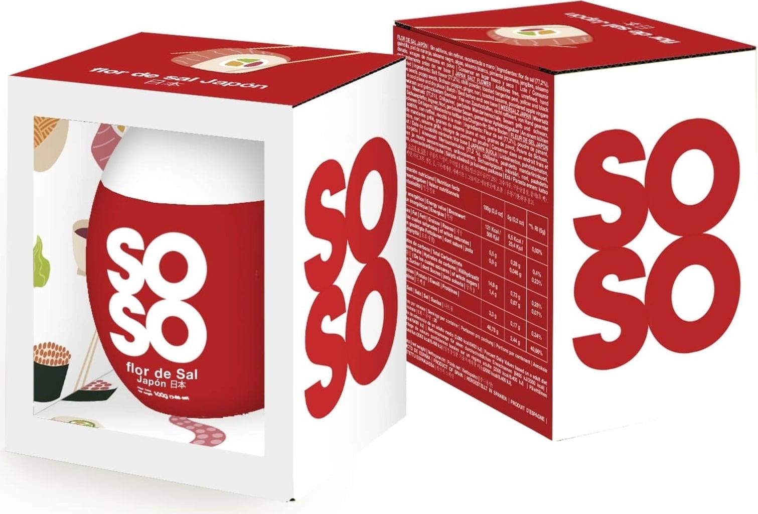 SoSo Factory Fleur de Sel Japón 日本 - 100 g