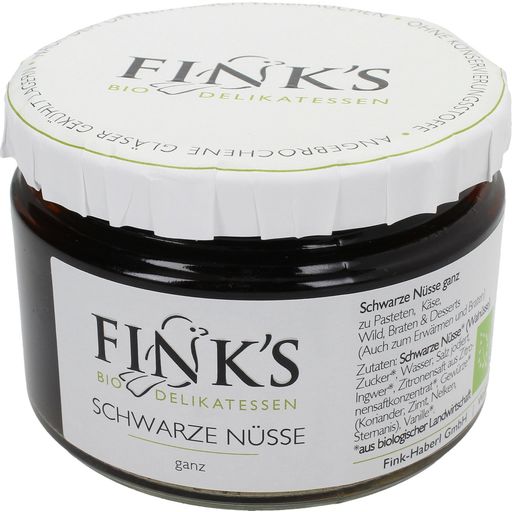Fink's Delikatessen Biologische Zwarte Walnoten - Heel - 280 ml