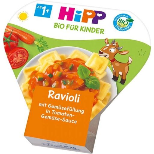 HiPP KIDS Bio - Ravioli aux Légumes et à la Sauce Tomate - 250 g