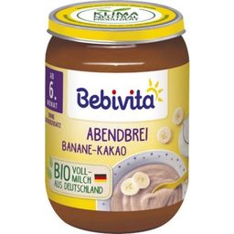 Bebivita Bio Babygläschen Abendbrei Banane Kakao