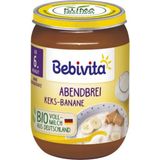 Bebivita Bio bébiétel - Esti kása - Keksz-banán