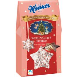 Manner Marzipan Cream Christmas Stars - 135 g