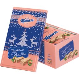 Coffret de Gaufrettes Napolitaines - Boîte de Noël - 600 g