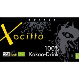Zotter Schokoladen Bio Trinkschokolade Xocitto 100% - 110 g