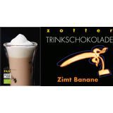 Zotter Schokoladen Bio vroča čokolada - "cimet in banana"