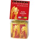 Biologische Nashis Kerstboomversiering Pure Chocolade - 80 g