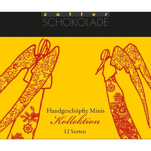 Zotter Schokoladen Collection de 12 Mini-Chocolats Bio - 24 pièces