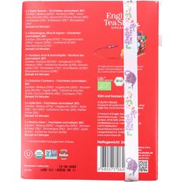 English Tea Shop Organic Holiday Collection, Red with Bow - 1 Pc.