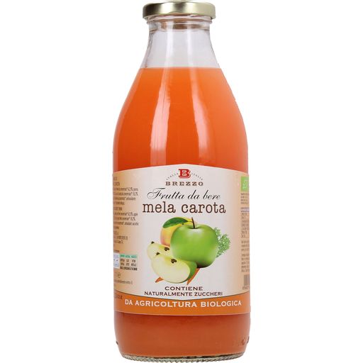 Brezzo Organic Apple and Carrot Juice Drink - 750 ml