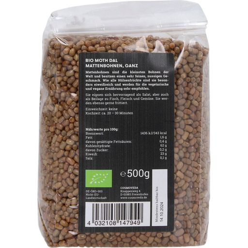 Cosmoveda Moth Dal - Bio Moth Beans - 500 g
