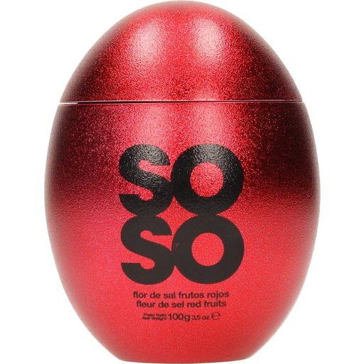 SoSo Factory Xmas Edition Fleur de Sel with Red Fruit - 100 g