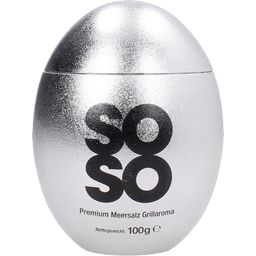 SoSo Factory Premium mořská sůl s grilovacím aroma - 100 g