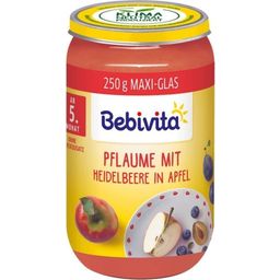 Bio gyümölcsös bébiétel - Szilva-áfonya-alma - 250 g