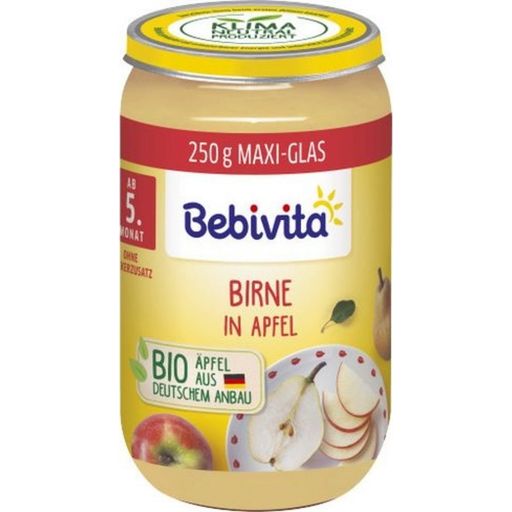 Bebivita Petit Pot Bio Fruits - Poires & Pommes - 250 g
