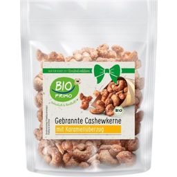 Anacardos Tostados Bio con Cobertura de Caramelo - 150 g