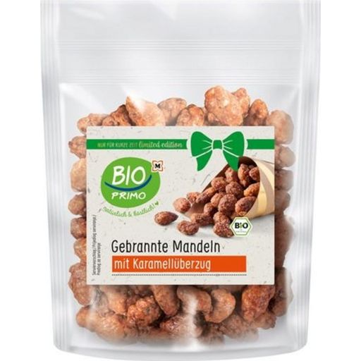 BIO PRIMO Organic Candied Almonds with Caramel - 150 g