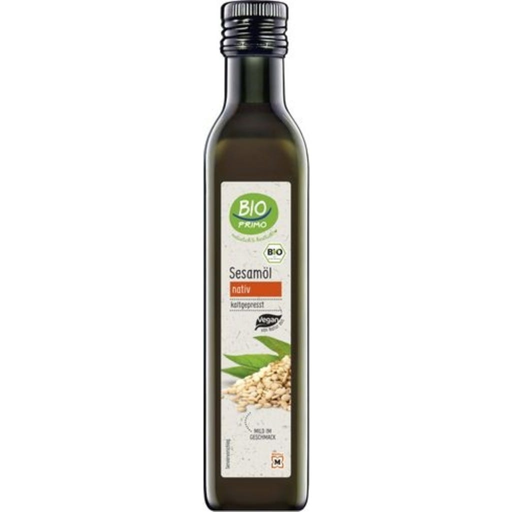 BIO PRIMO Organic Cold Pressed Sesame Oil, 250 ml Piccantino Online