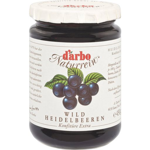 Darbo Naturrein Wild Blueberry Jam Extra - 450 g