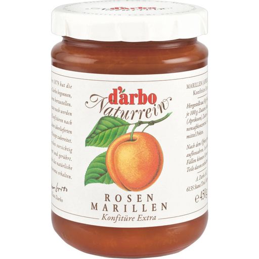 Darbo Natuurlijke Rozen-Abrikozenjam Extra - 450 g