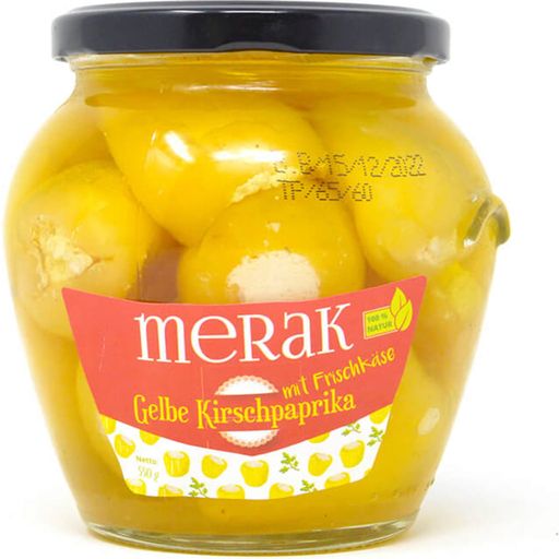 Merak Gelbe Kirschpaprika mit Frischkäse - 550 g