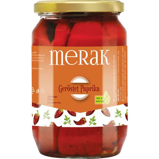 Merak Roasted Red Peppers - 630 g