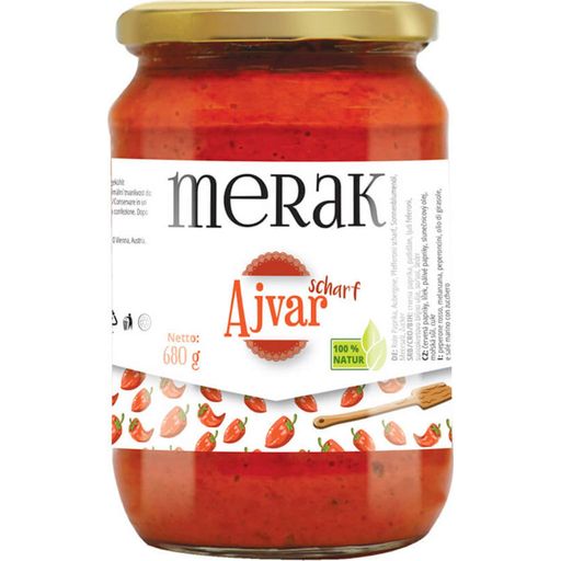 Merak Ajvar, Spicy - 680 g