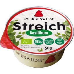 Zwergenwiese Organic Kleiner Streich Basil Spread - 50 g