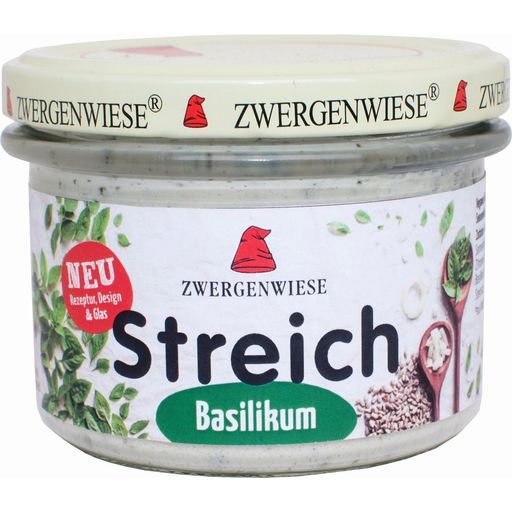 Zwergenwiese Tartinade Bio Vegan - Basilic - 180 g