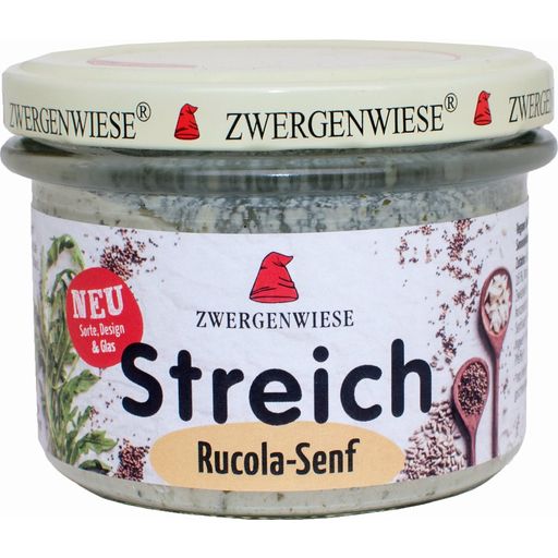 Zwergenwiese Crema para Untar Bio - Rúcula y Mostaza - 180 g