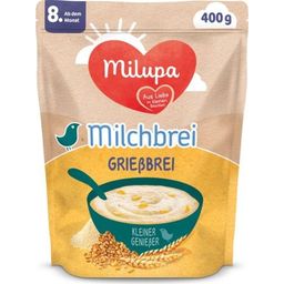 Baby Cereal with Milk and Semolina - Little Gourmet