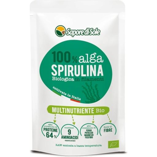 Sapore di Sole Alga Spirulina Italiana Bio in Filamenti - 50 g