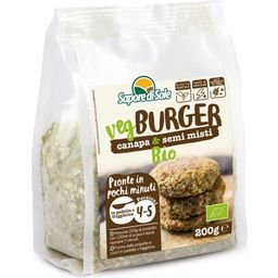 Organic VegBurger with Hemp & Mixed Seeds - 200 g
