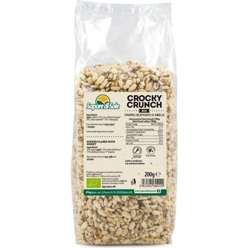 Bio Crocky Crunch - ekspandirana pira z medom - 200 g