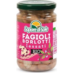 Sapore di Sole Organic Borlotti Beans - Cooked - 300 g